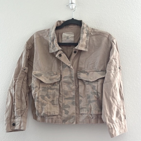 Anthropologie Hei Hei cropped linen jacket sz XS - Picture 4 of 12